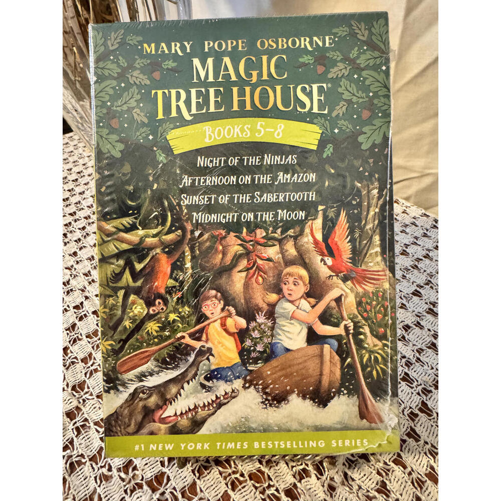 Mary Pope Osborne Children's Magic Tree House Books 5-8‎ Collection Set